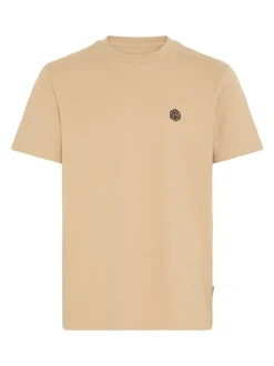 BLEND Herren Rundhalsshirt - BHJuma in beige