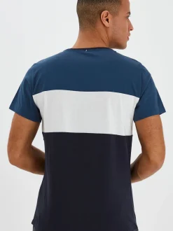 BLEND Herren Rundhalsshirt - BHNero in marine