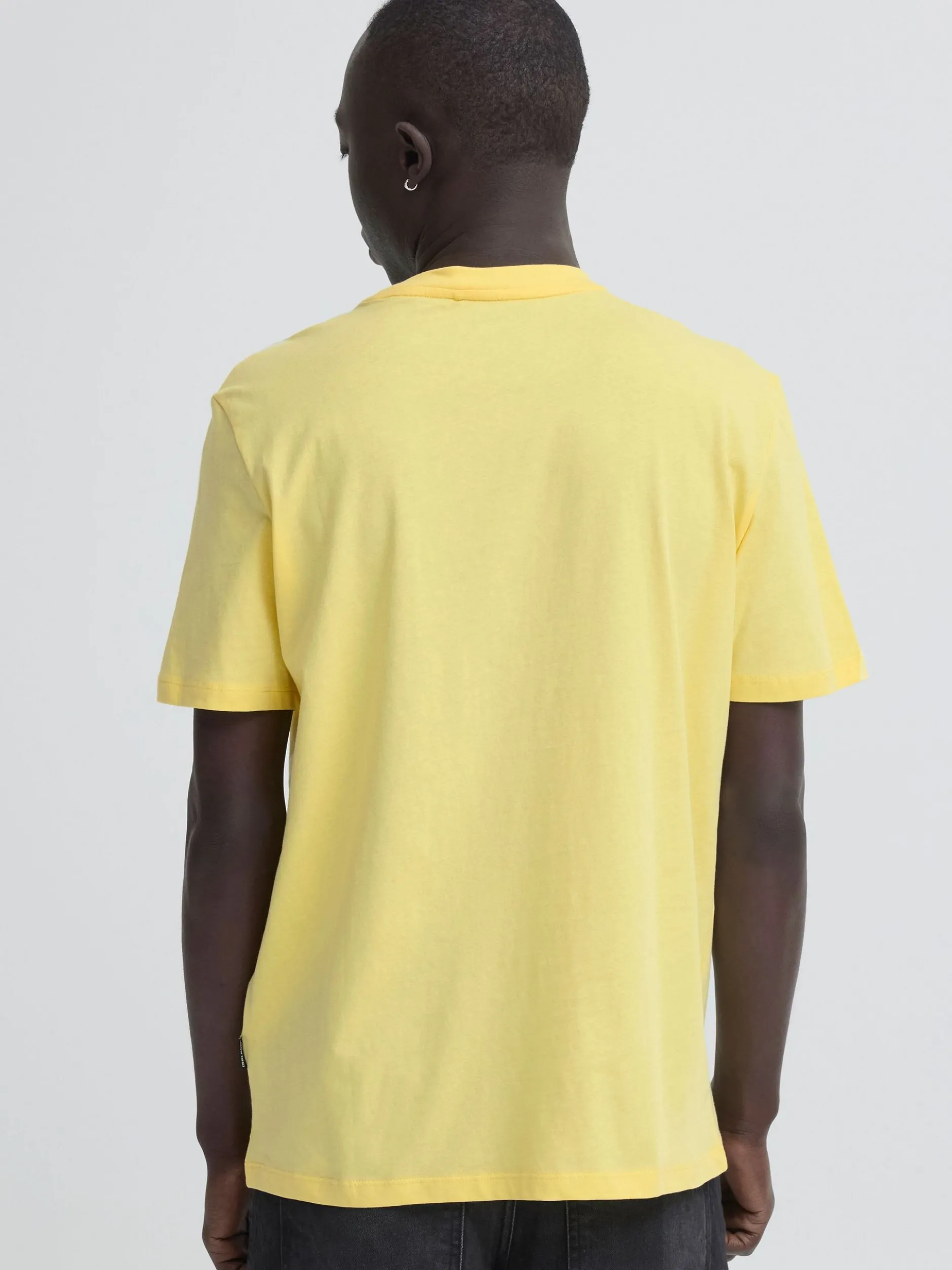 BLEND Herren Rundhalsshirt - BHKamil in gelb