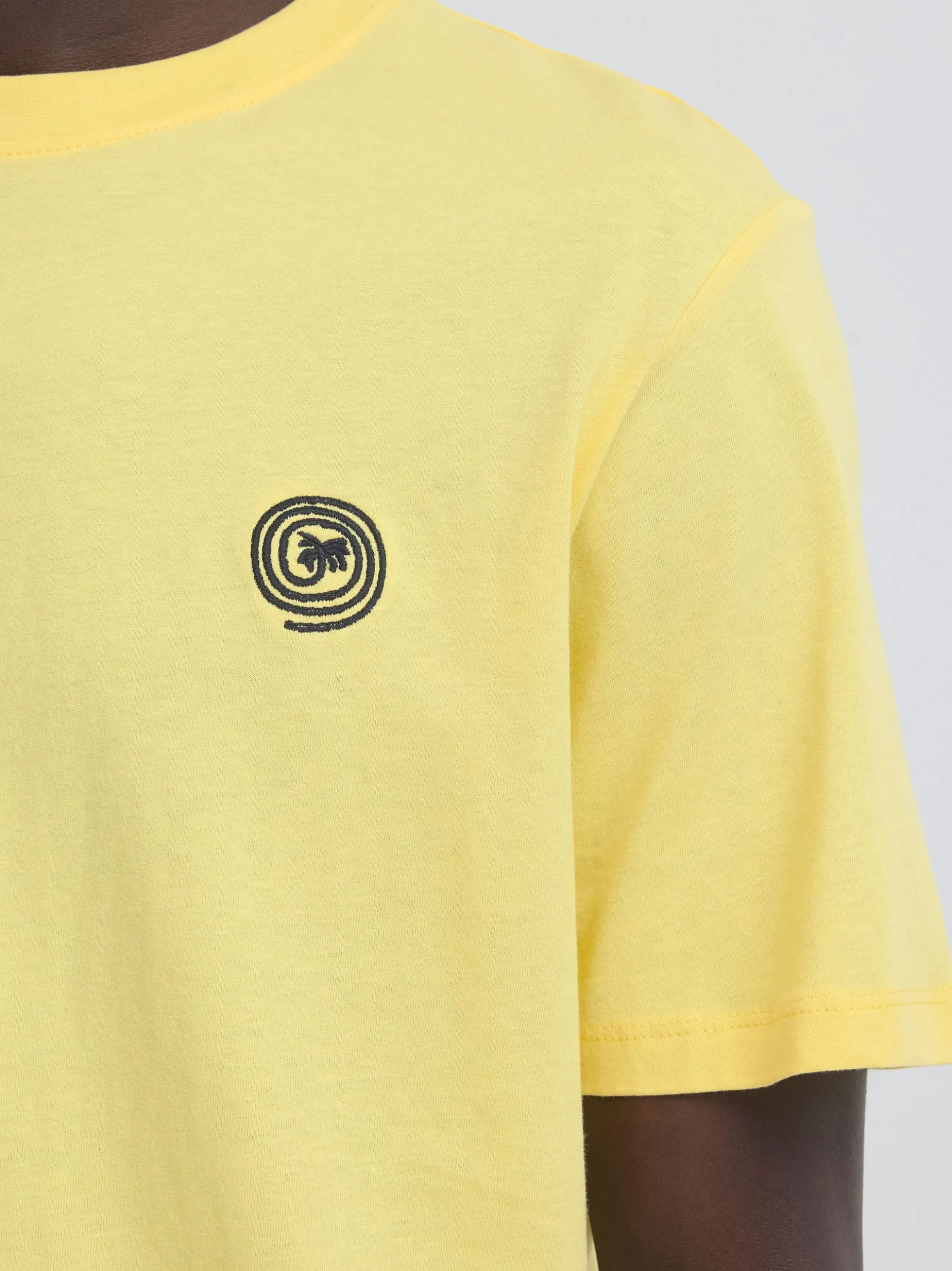 BLEND Herren Rundhalsshirt - BHKamil in gelb