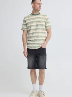 BLEND Herren Rundhalsshirt - BHKobe in grün