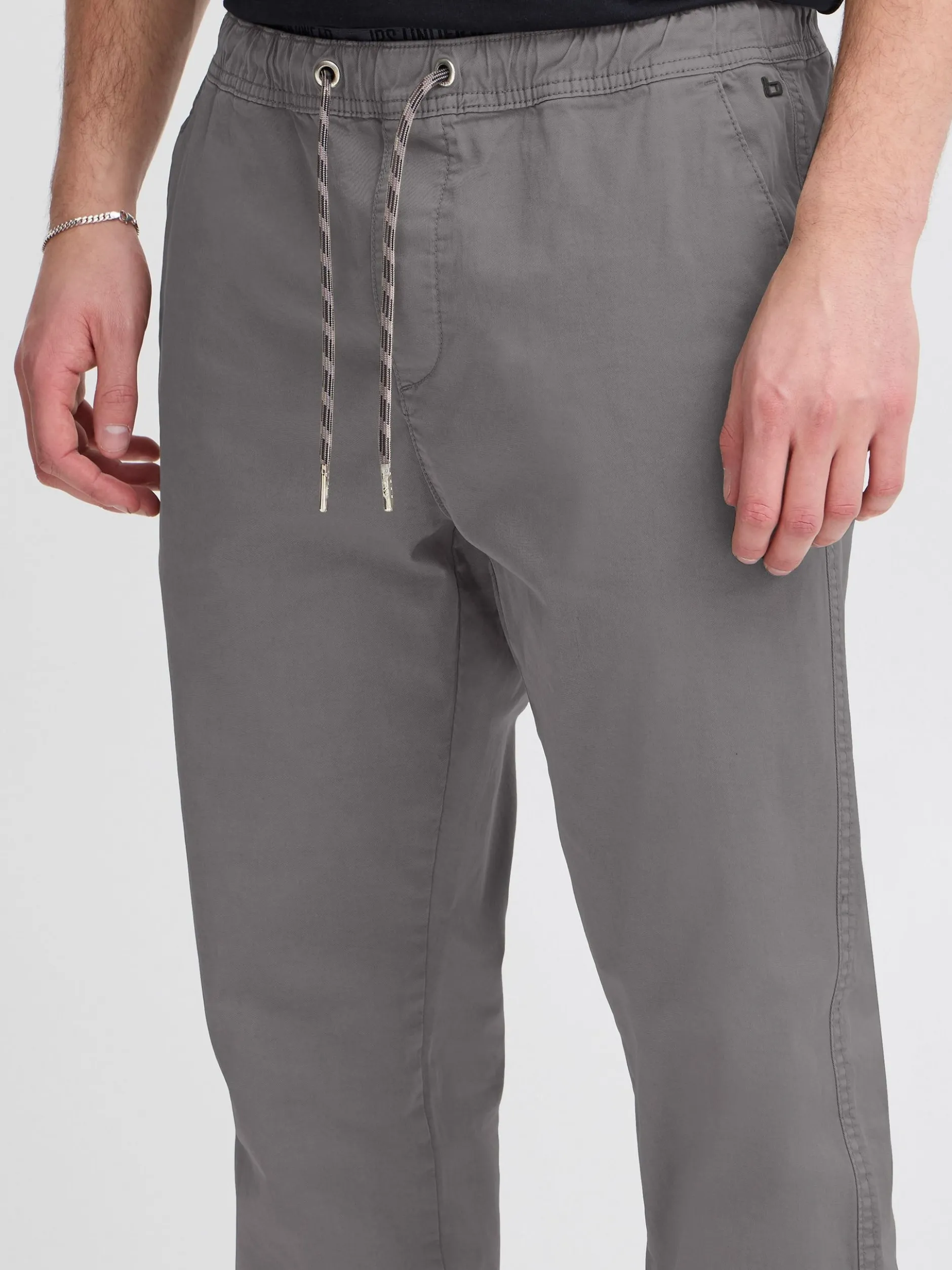 BLEND Herren Schlupfchinohose - BHNimbu in grau