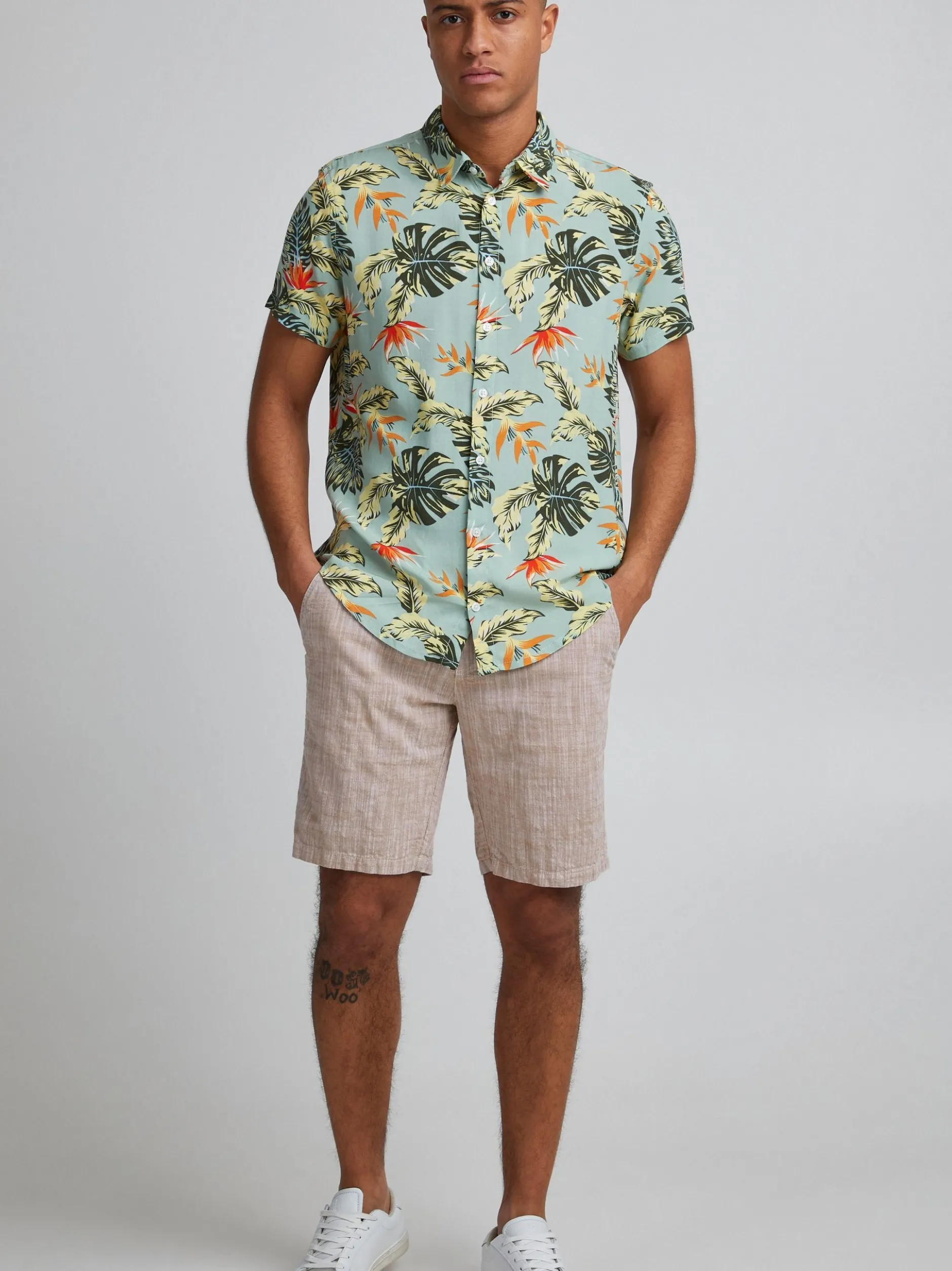 BLEND Herren Shorts - BHBones in sand