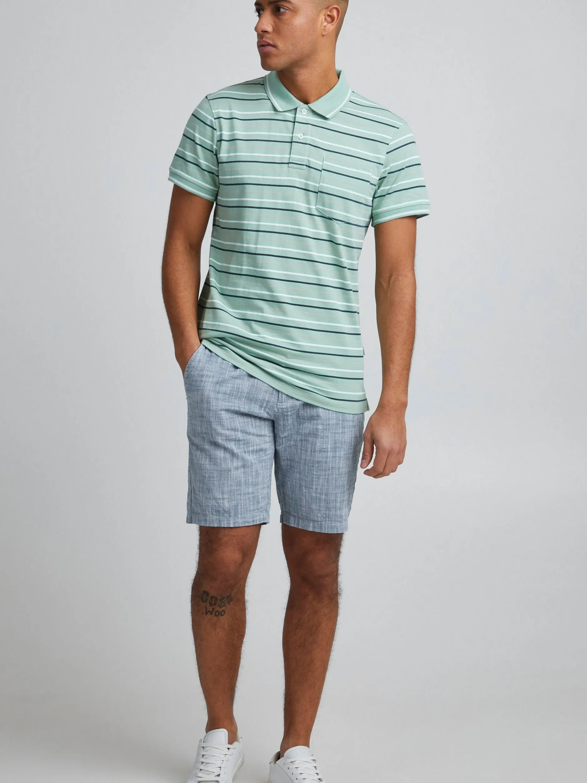 BLEND Herren Shorts - BHBones in blau