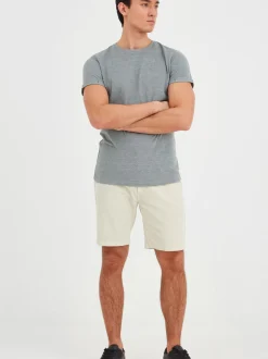 BLEND Herren Shorts - BHMantino in beige