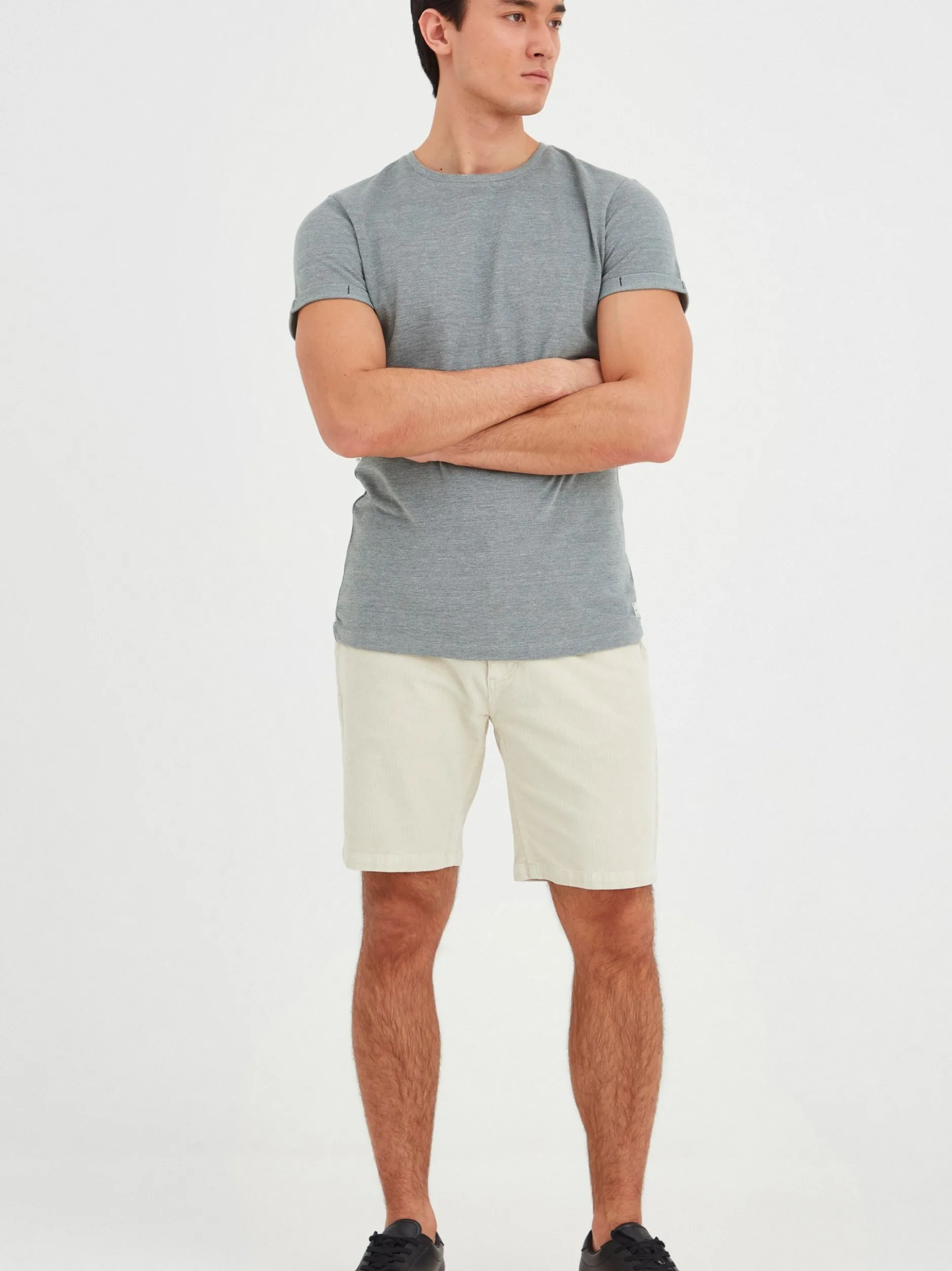 BLEND Herren Shorts - BHMantino in beige