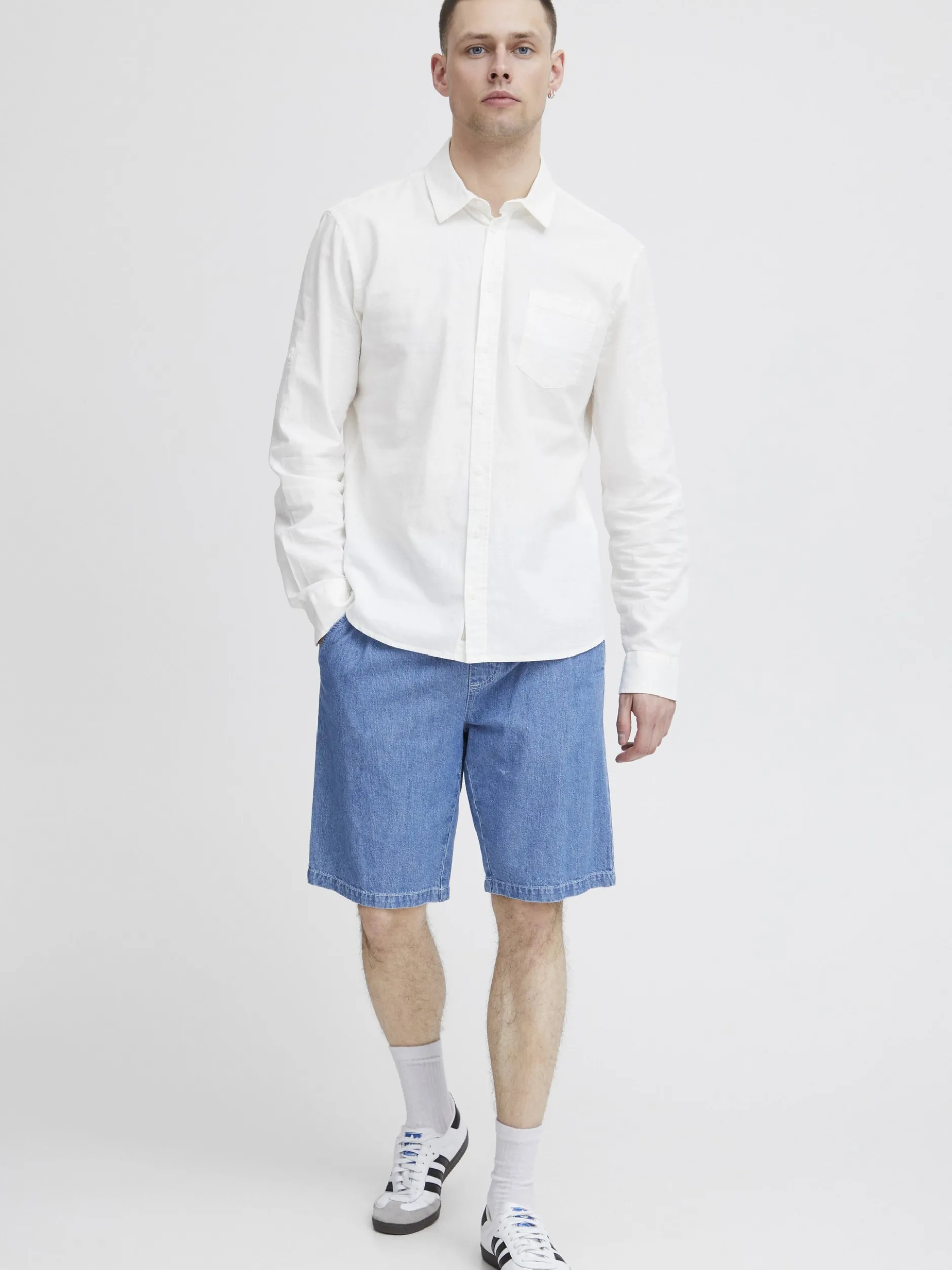 BLEND Herren Shorts - BHShorts in medium stone