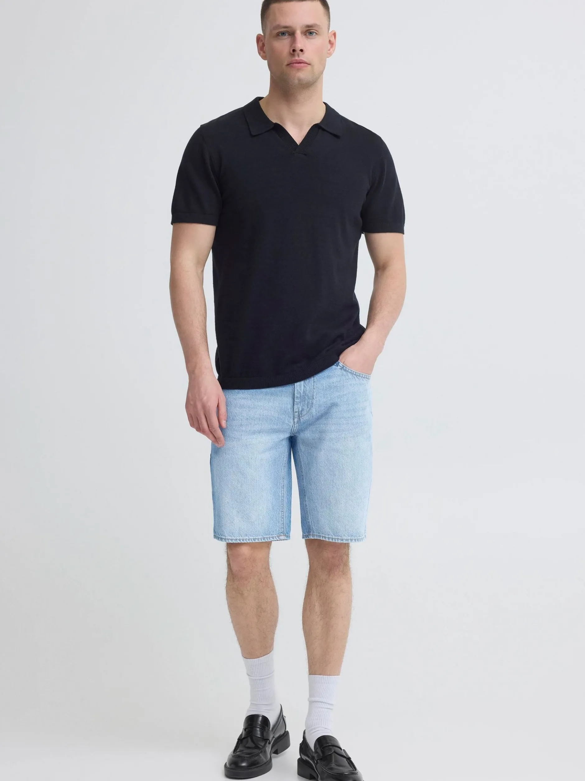 BLEND Herren Shorts - BHTwister in light stone