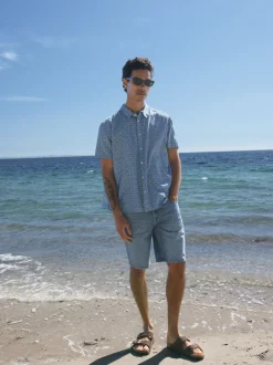 BLEND Herren Shorts - BHTwister in light stone