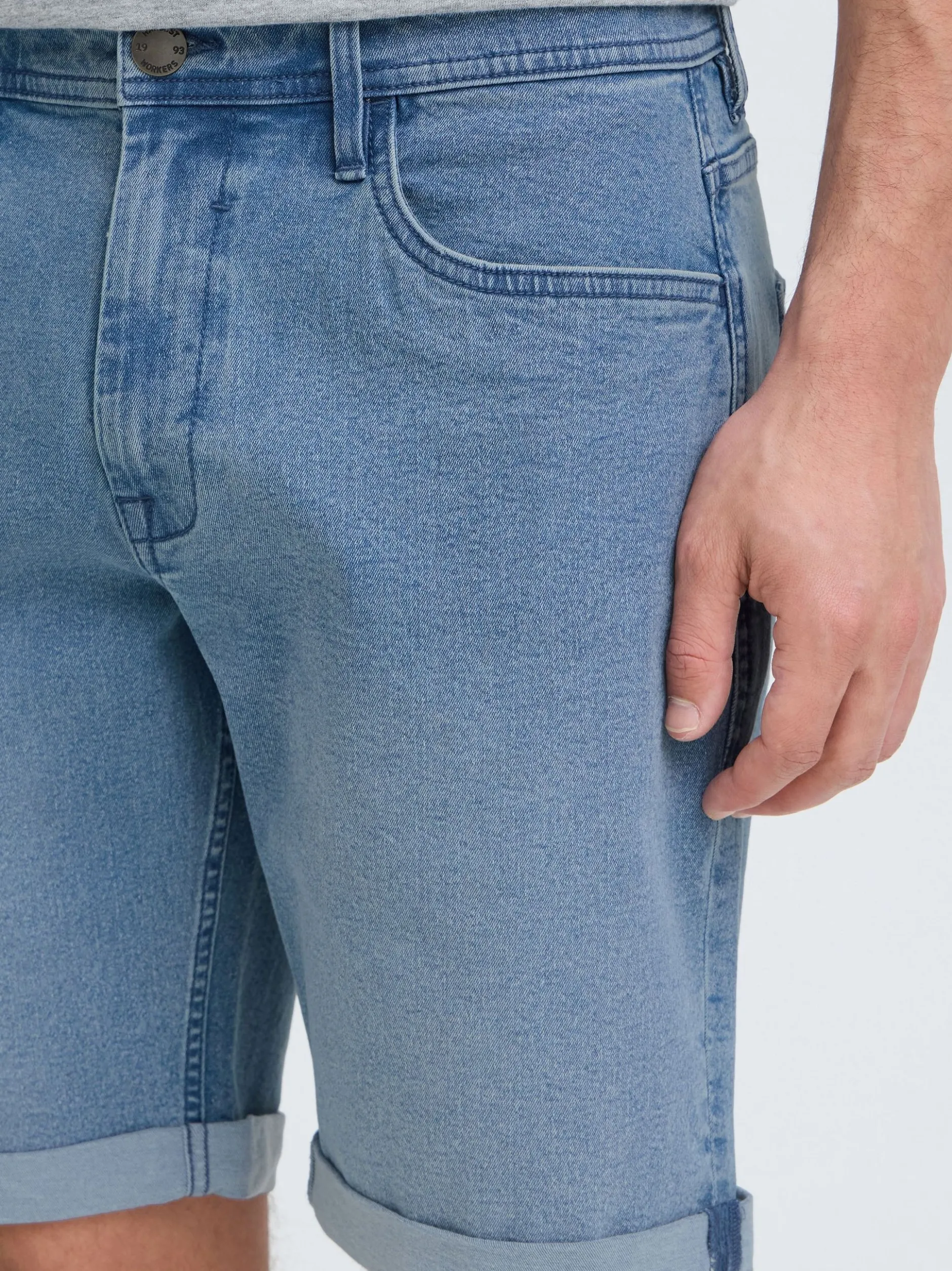 BLEND Herren Shorts - BHZinor in light stone
