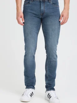 BLEND Herren Slim-fit-Jeans - BHZillo in medium stone