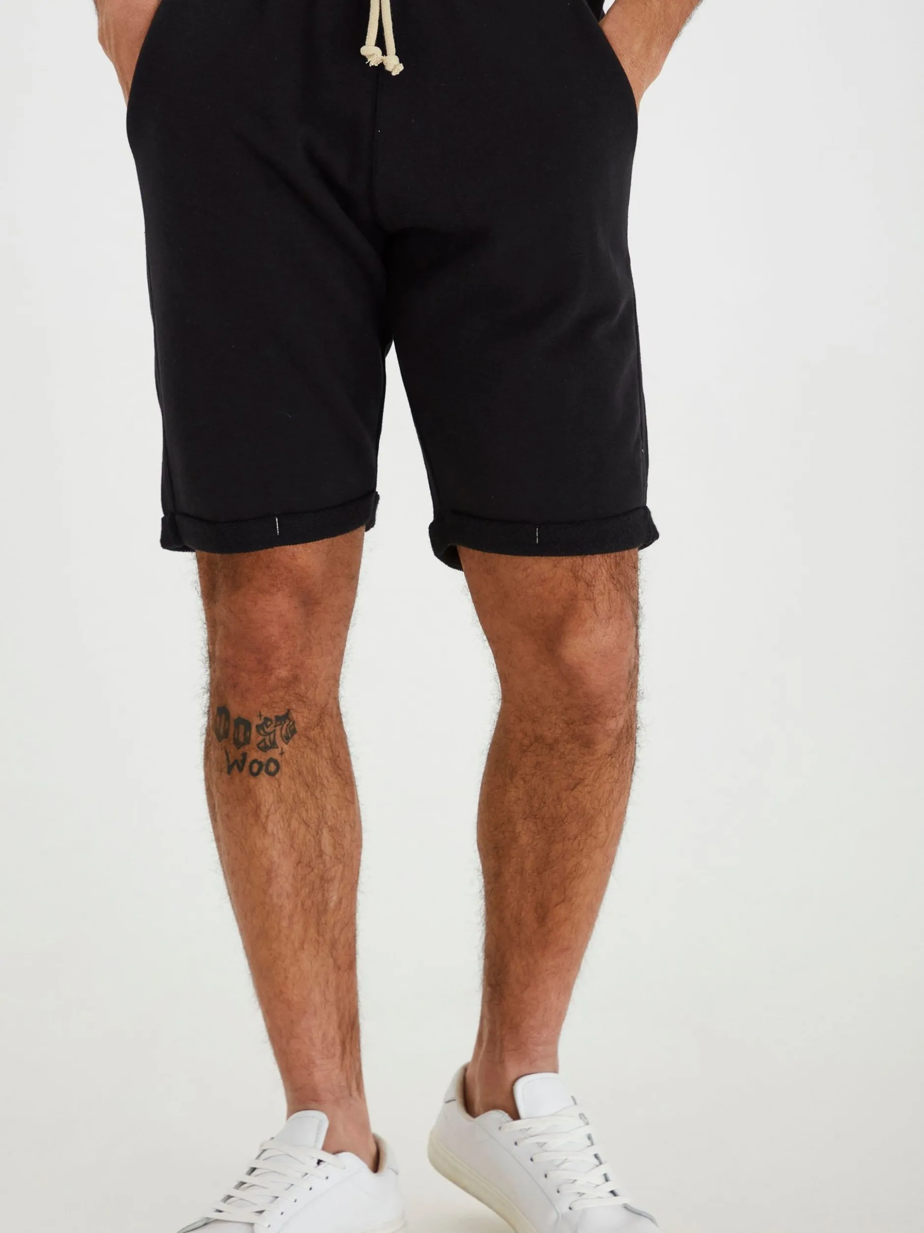 BLEND Herren Stoffshorts - BHJamie in schwarz