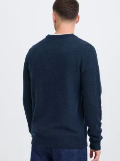 BLEND Herren Strickjacke - BHBranko in indigo