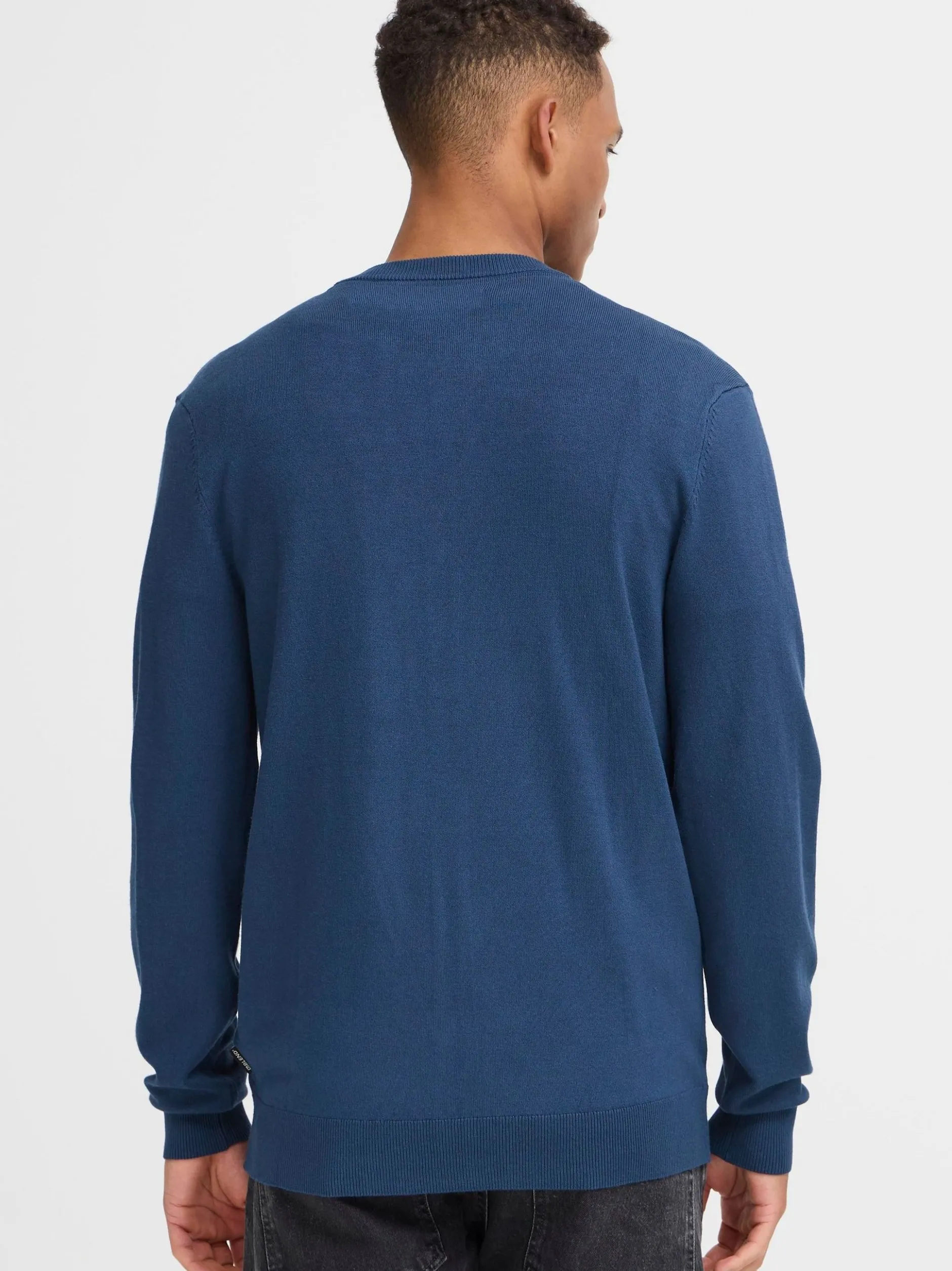 BLEND Herren Strickjacke - BHDan in blau