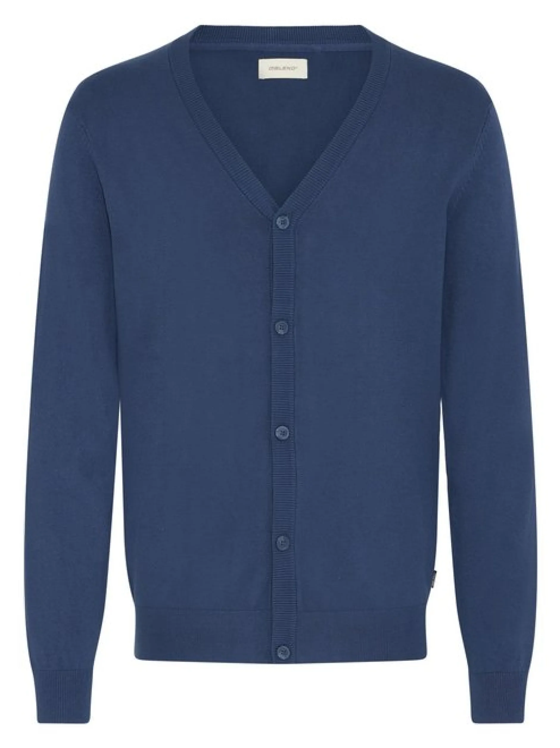 BLEND Herren Strickjacke - BHDan in blau