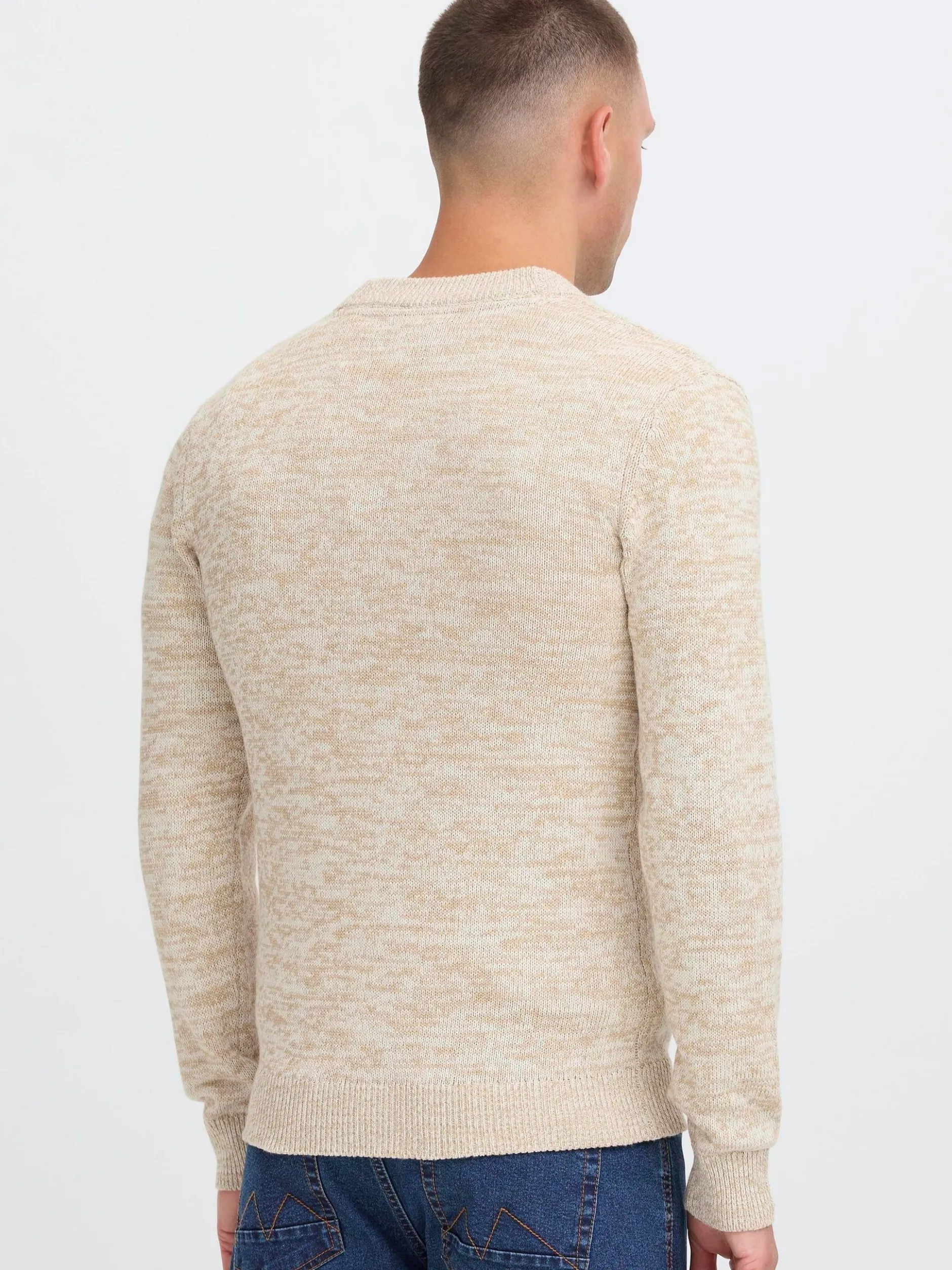 BLEND Herren Strickjacke - BHDamon in beige