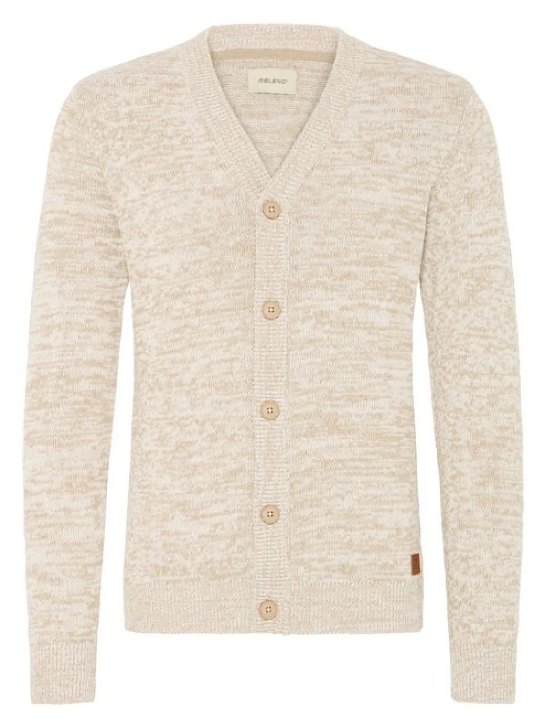 BLEND Herren Strickjacke - BHDamon in beige