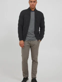 BLEND Herren Strickjacke - BHGalmaro in grau