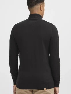 BLEND Herren Strickjacke - BHNorman in schwarz