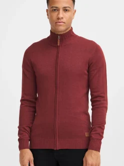 BLEND Herren Strickjacke - BHNorman in rot