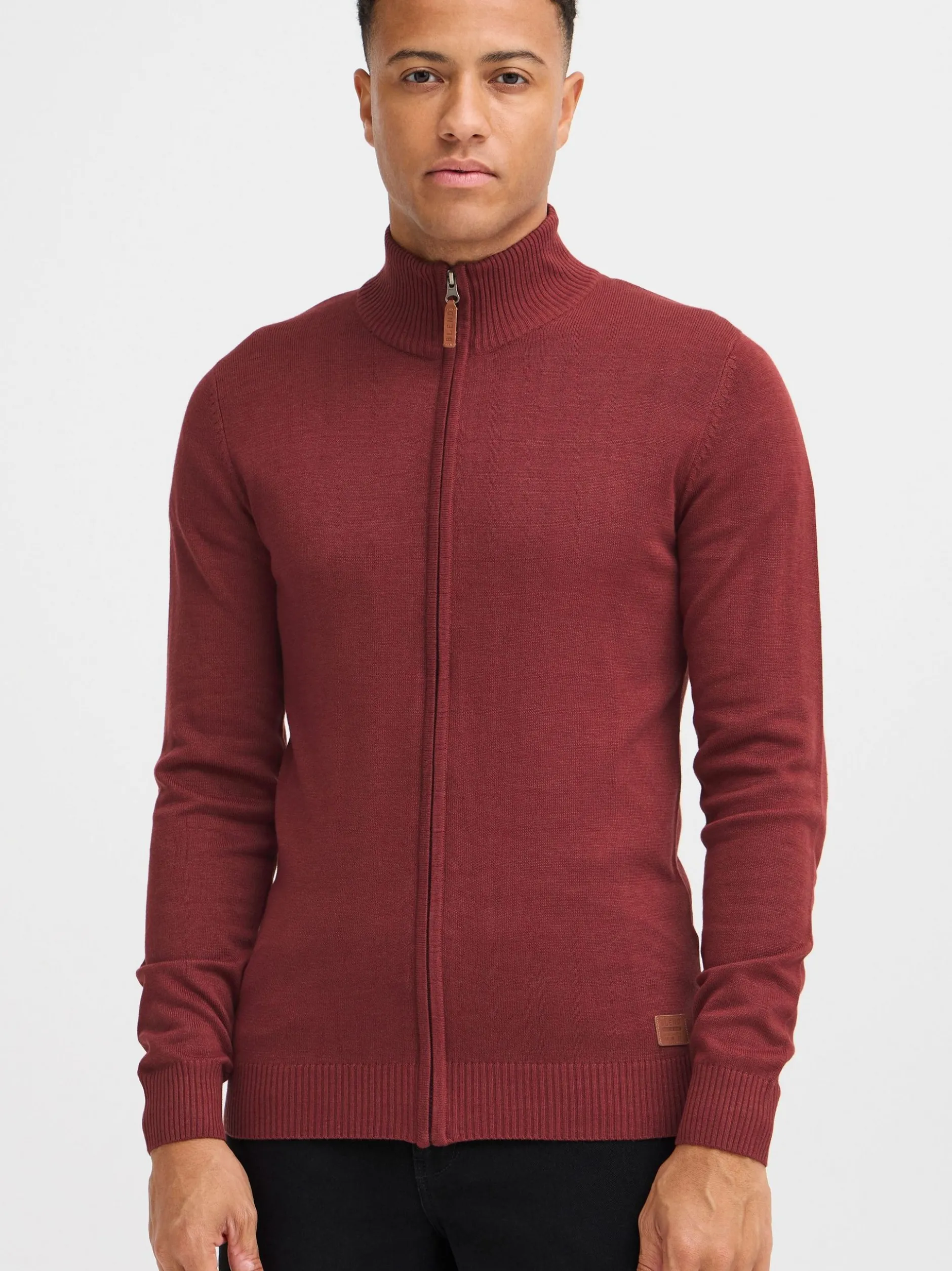 BLEND Herren Strickjacke - BHNorman in rot