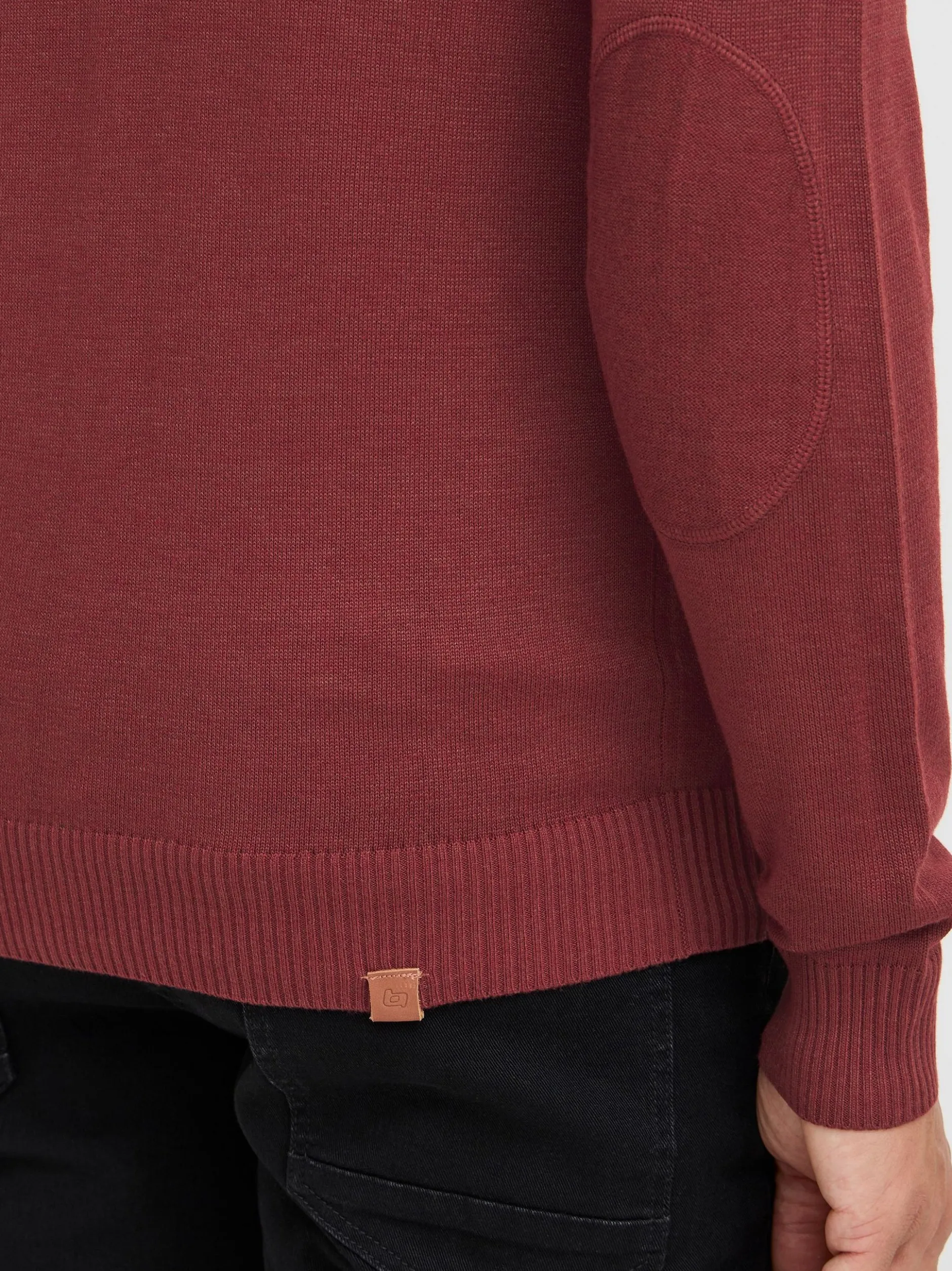 BLEND Herren Strickjacke - BHNorman in rot