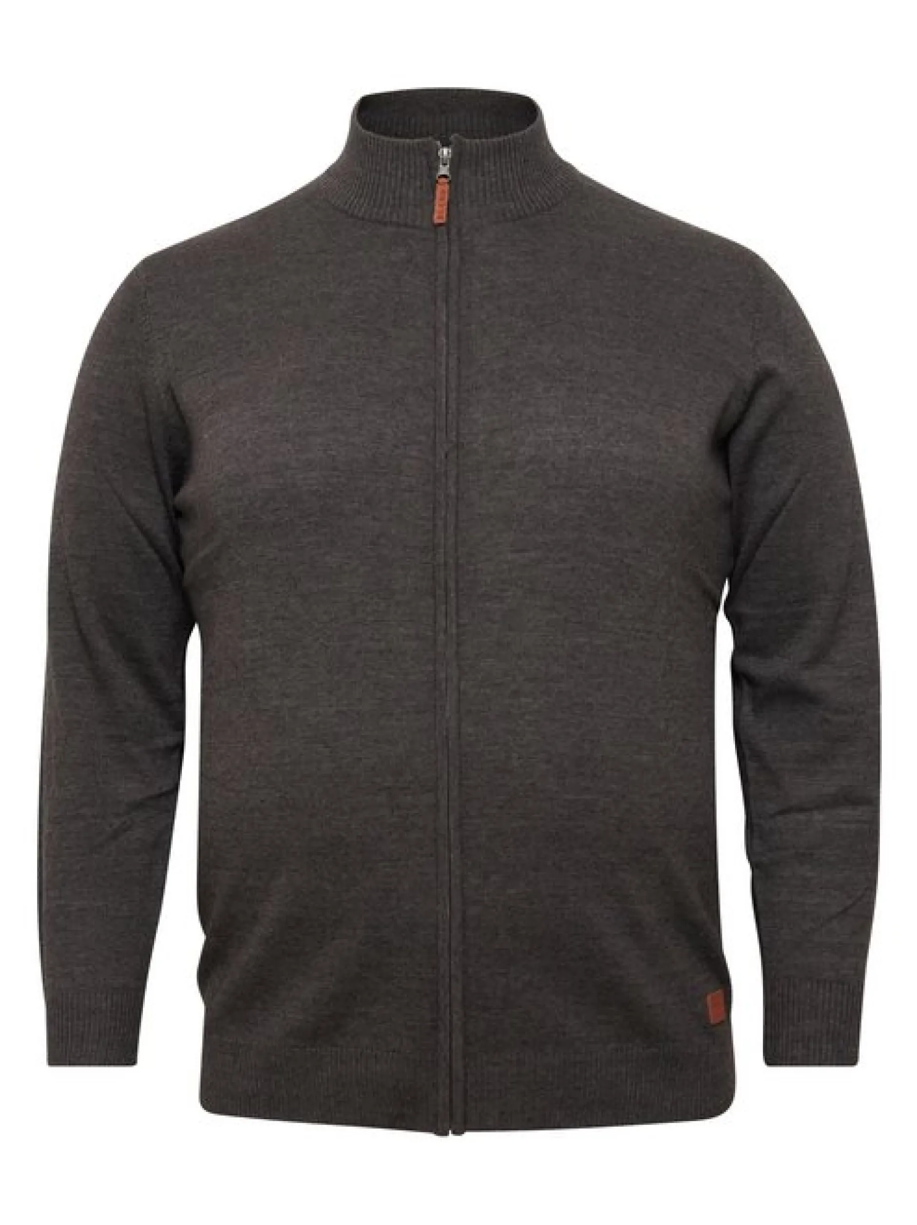 BLEND Herren Strickjacke - BHNorman Big & Tall in anthrazit