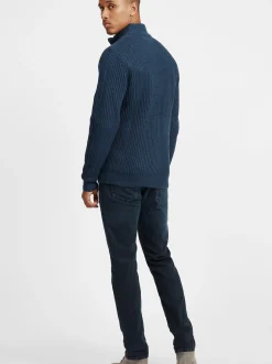 BLEND Herren Strickjacke - BHOteros in blau