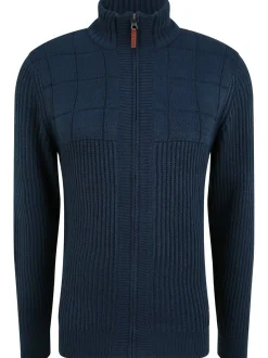 BLEND Herren Strickjacke - BHOteros in blau