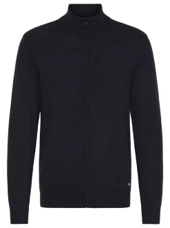 BLEND Herren Strickjacke - BHWebe in schwarz