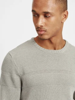 BLEND Herren Strickpullover - BHGastamo in grau
