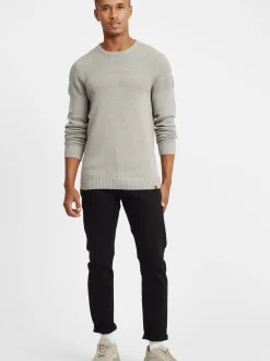 BLEND Herren Strickpullover - BHGastamo in grau
