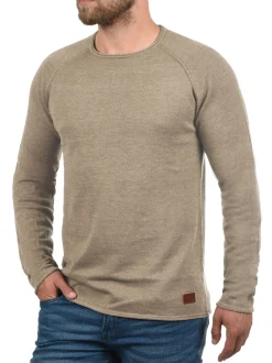 BLEND Herren Strickpullover - BHJohn in beige