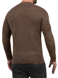 BLEND Herren Strickpullover - BHLasse in mocca