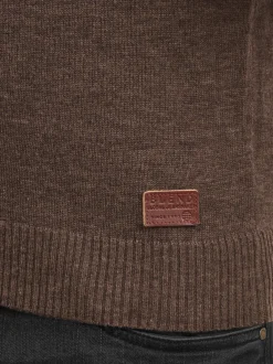 BLEND Herren Strickpullover - BHLasse in mocca