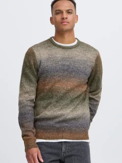 BLEND Herren Strickpullover - BHDannie in grün
