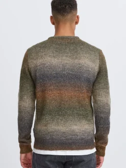BLEND Herren Strickpullover - BHDannie in grün