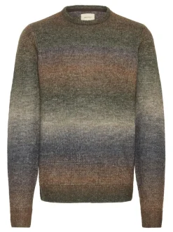 BLEND Herren Strickpullover - BHDannie in grün