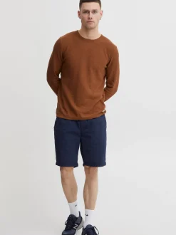 BLEND Herren Strickpullover - BHPullover in braun