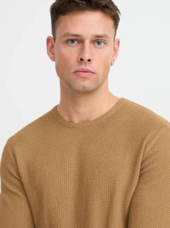 BLEND Herren Strickpullover - BHPullover in braun