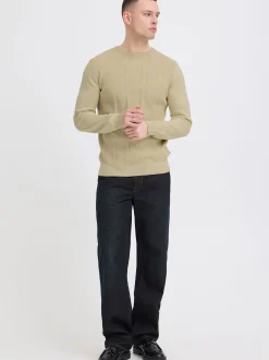 BLEND Herren Strickpullover - BHBaron in sand