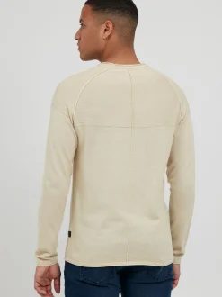 BLEND Herren Strickpullover - BHAdriano in beige