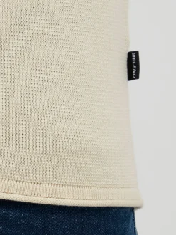 BLEND Herren Strickpullover - BHAdriano in beige