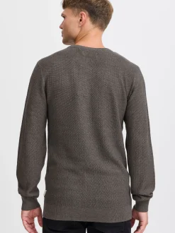 BLEND Herren Strickpullover - BHGoar in anthrazit