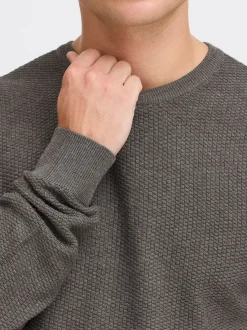 BLEND Herren Strickpullover - BHGoar in anthrazit