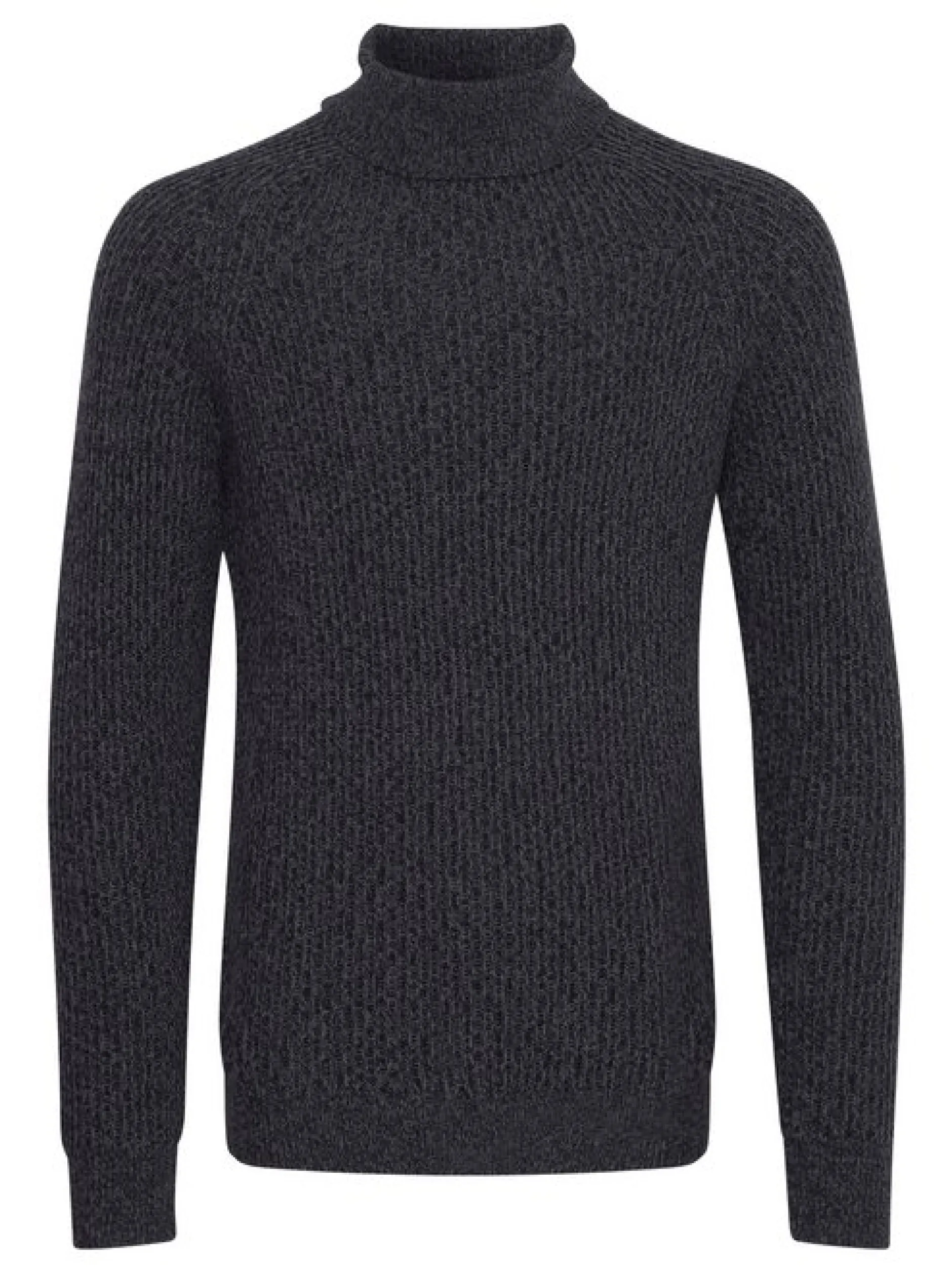 BLEND Herren Strickpullover in schwarz
