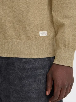 BLEND Herren Strickpullover - BHBruton in beige