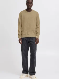 BLEND Herren Strickpullover - BHBruton in beige