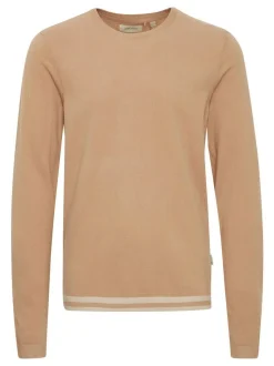 BLEND Herren Strickpullover - BHPullover in beige