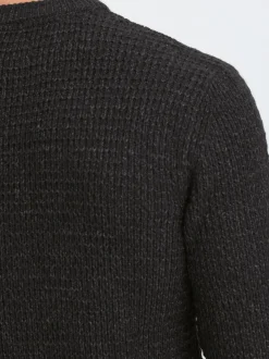 BLEND Herren Strickpullover - BHPattax in anthrazit